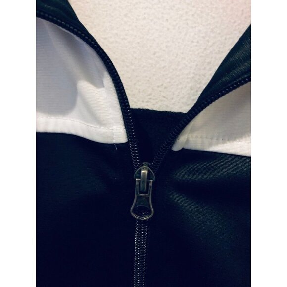 NordicTrack Men's White and Black Color Block Full Zip Jacket - Size L - Picture 3 of 7